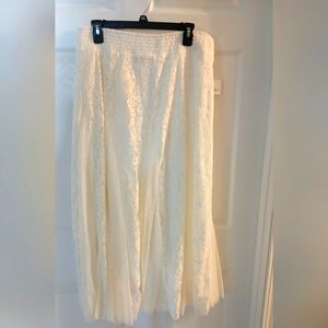 Cato Collection Limited Edition Cream Panel Skirt – Size 14/16W (NWT)